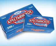 Масло «Крестьянское» 72.5% 1000 гр.