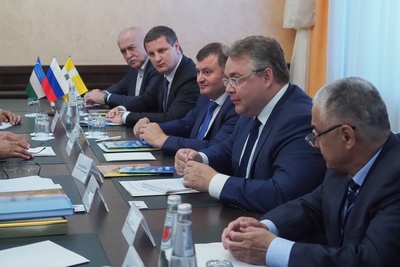 Президент ТПП СК принял участие в деловой встрече Губернатора Ставрополья с делегацией Республики Узбекистан